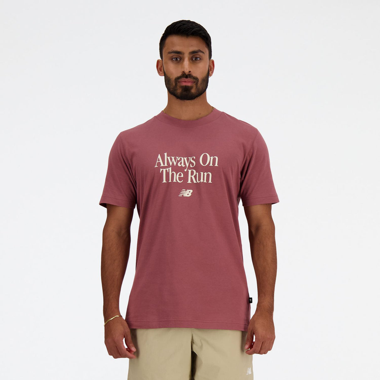 New Balance Men's Sport Essentials Slogan T-Shirt-1