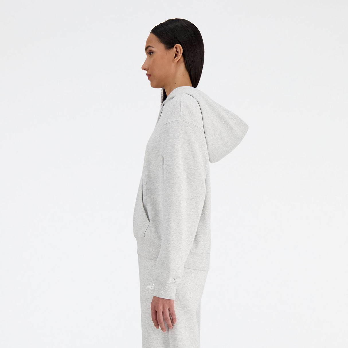 New Balance Women's Sport Essentials Fleece Logo Hoodie-3