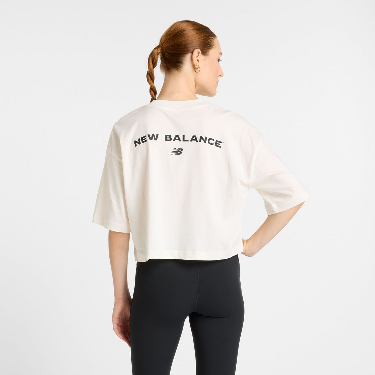 New Balance Women's Reimagined Oversized Waist T-Shirt-3