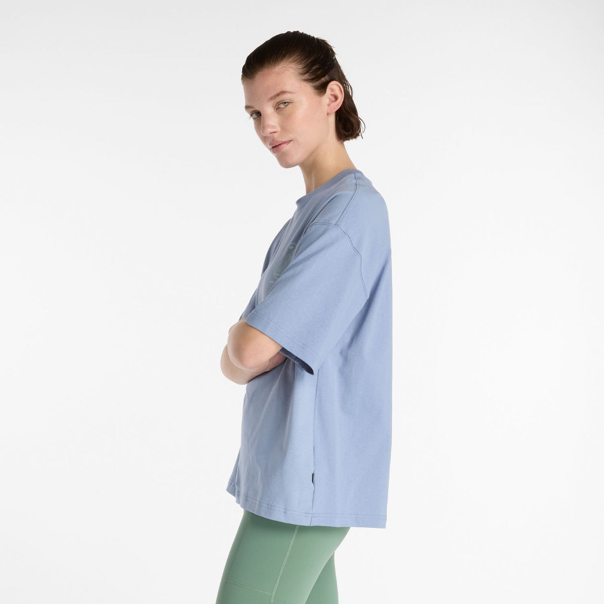 New Balance Women's NB X Debut Vase T-Shirt-4