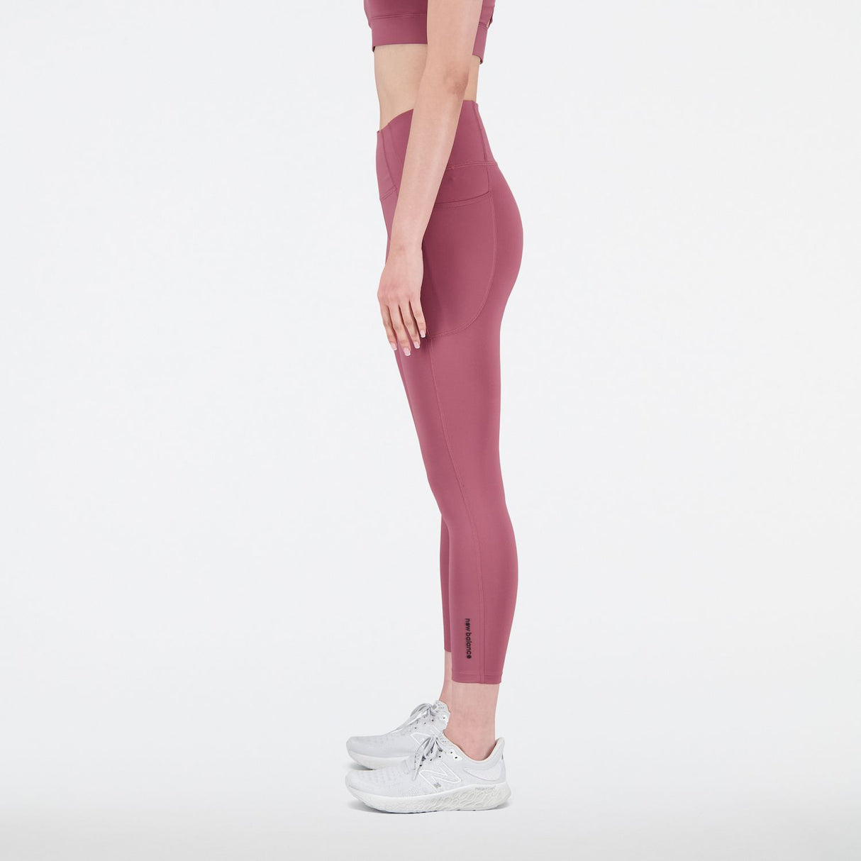 New Balance Women's Shape Shield 7/8 High Rise Pocket Tight-4