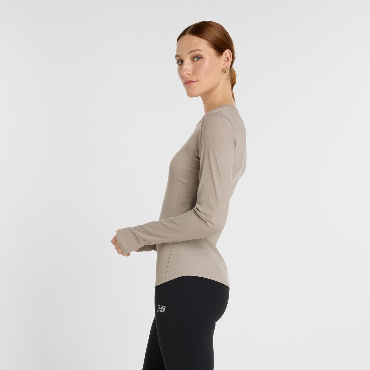 New Balance Women's Micro-Rib Long Sleeve-2