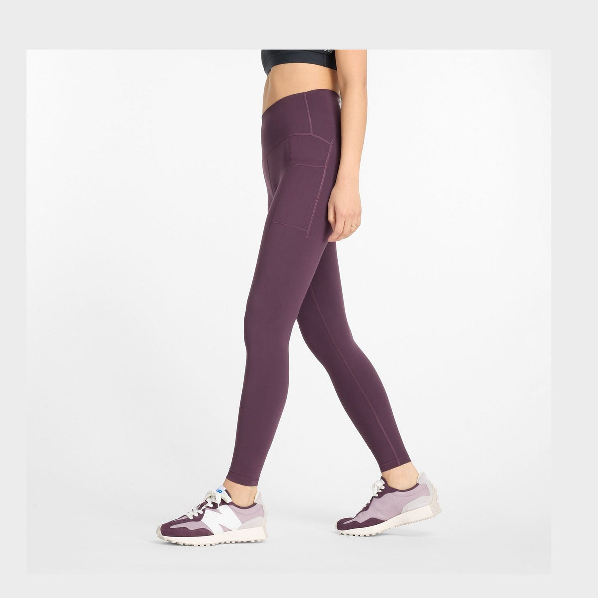 New Balance Women's Sleek Pocket High Rise Legging 27-4