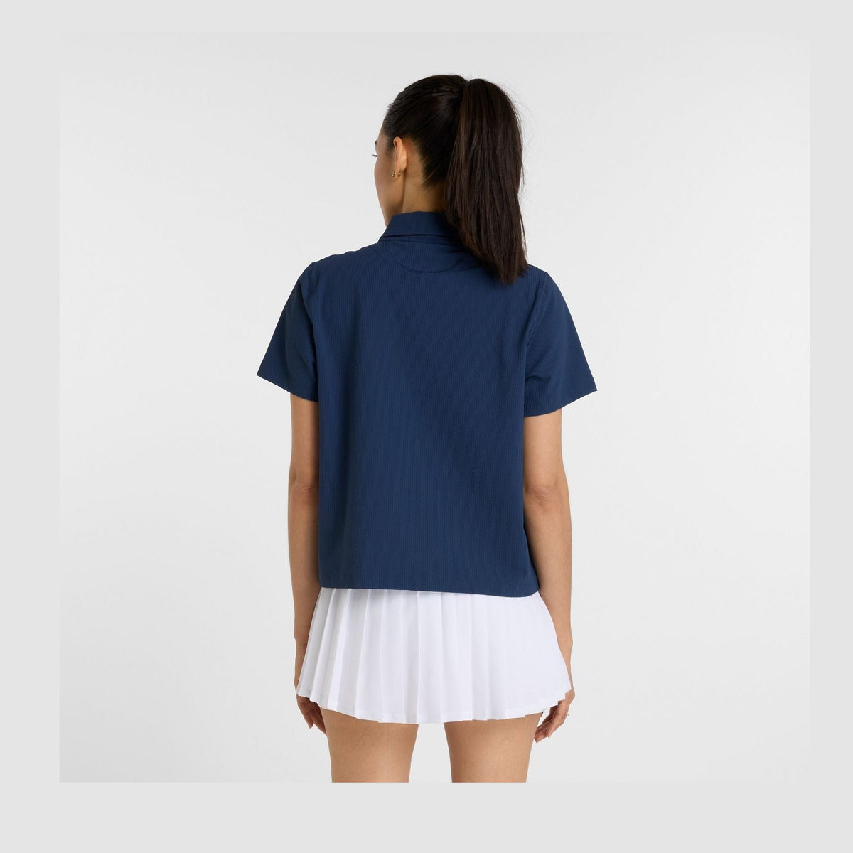 New Balance Women's Seersucker Tournament Polo-3