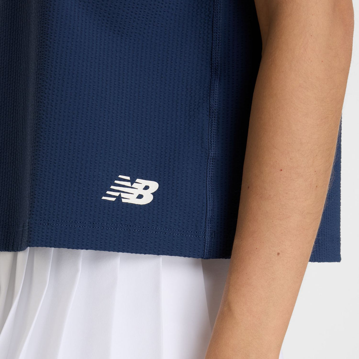 New Balance Women's Seersucker Tournament Polo-5