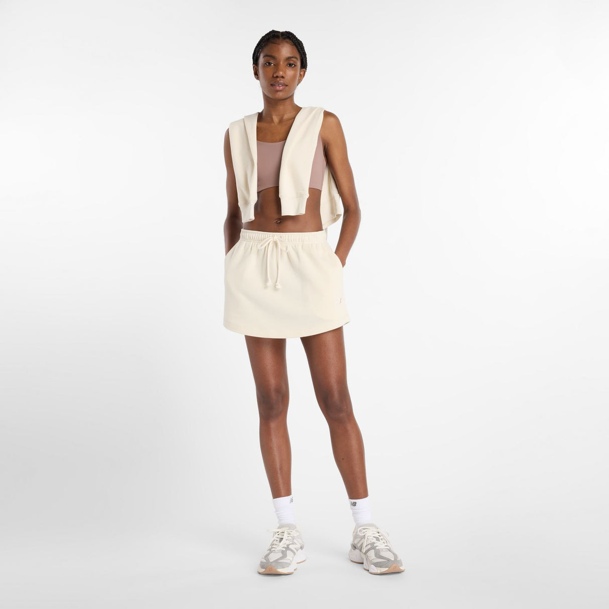 New Balance Women's Coastal Fleece Skirt-1