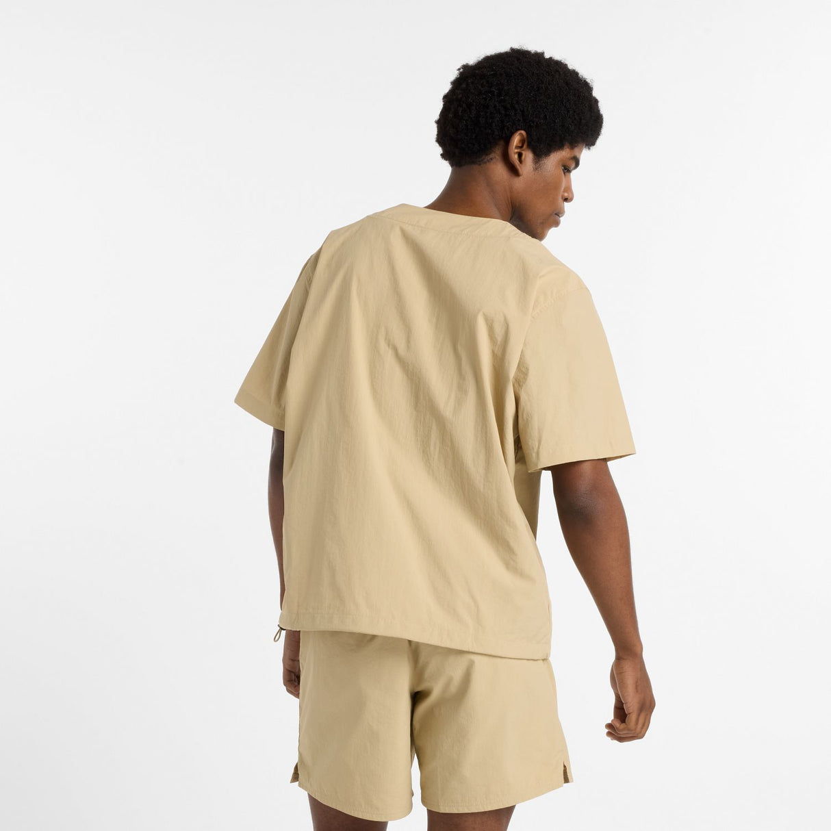 New Balance Men's Shohei Signature Woven Nylon Top-5