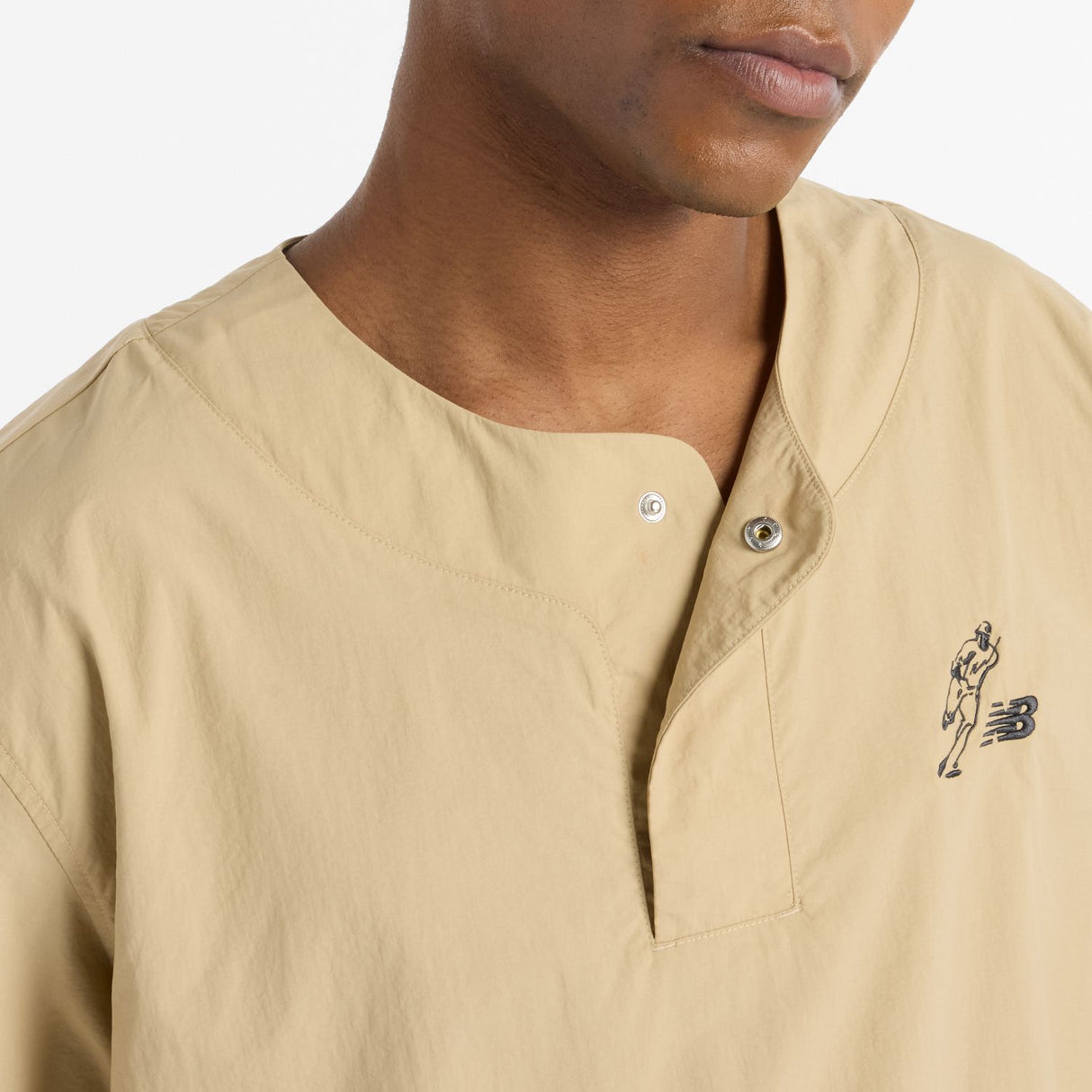 New Balance Men's Shohei Signature Woven Nylon Top-6