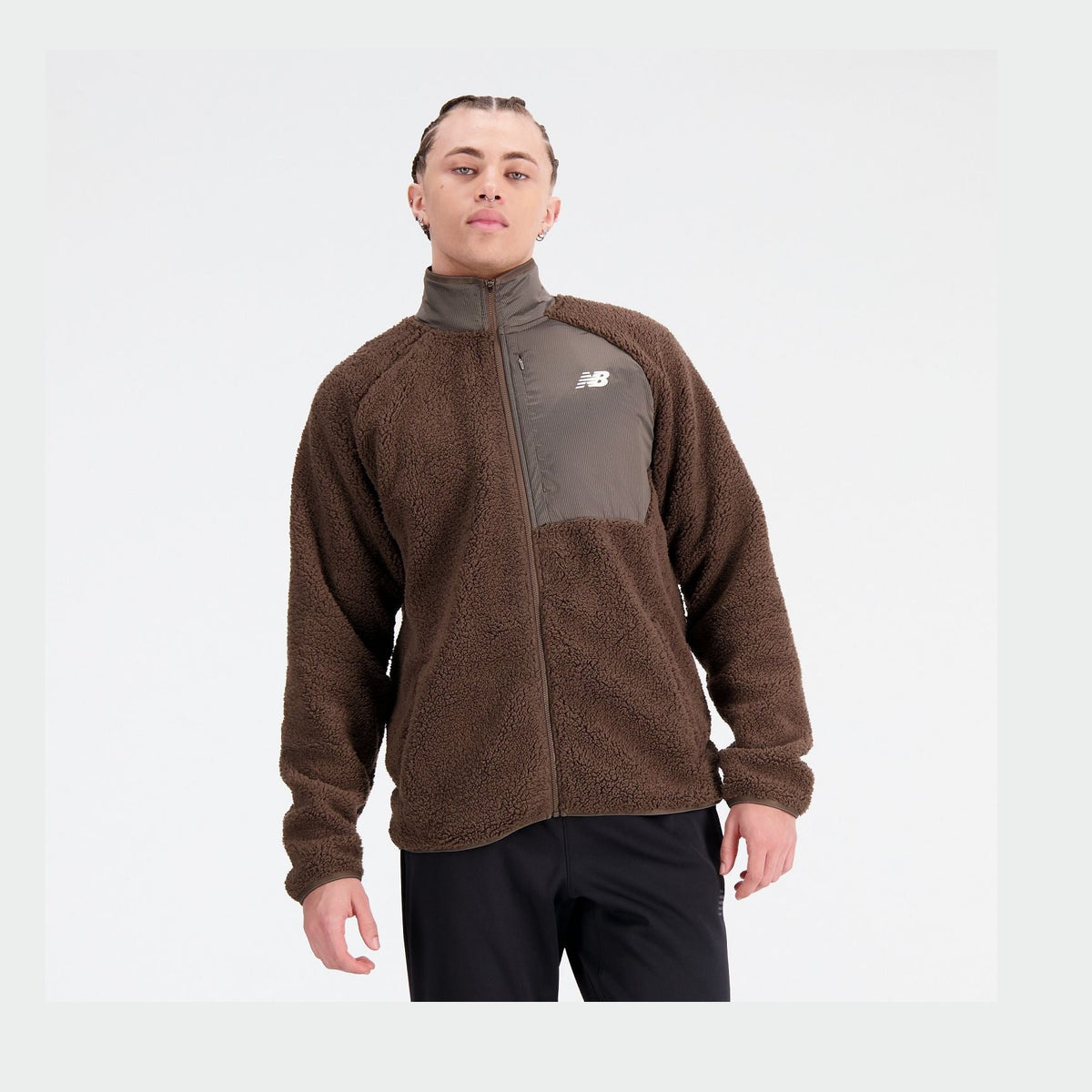 New Balance Men's Q Speed Sherpa Jacket-2