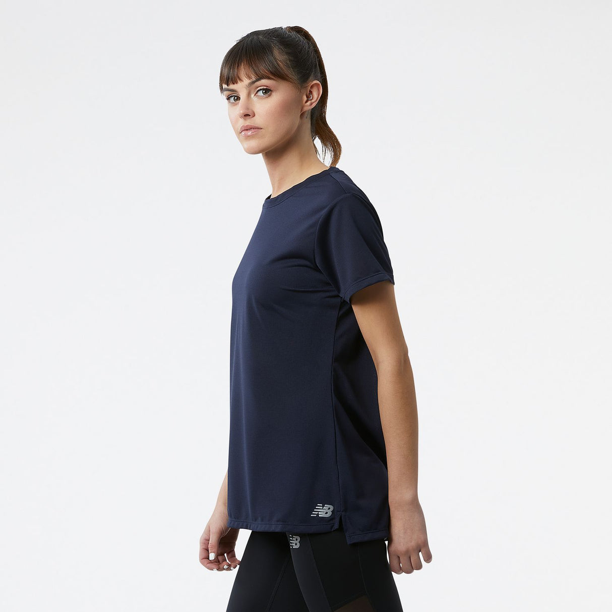 New Balance Women's Core Run Short Sleeve Shirt-4
