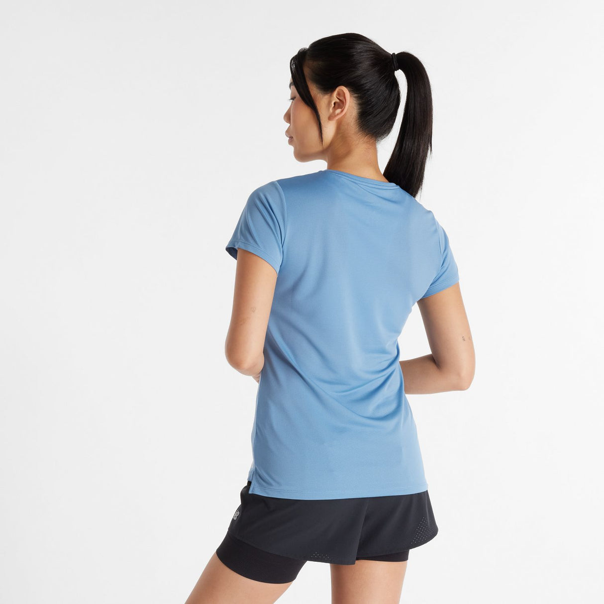 New Balance Women's Core Run Short Sleeve Shirt-3
