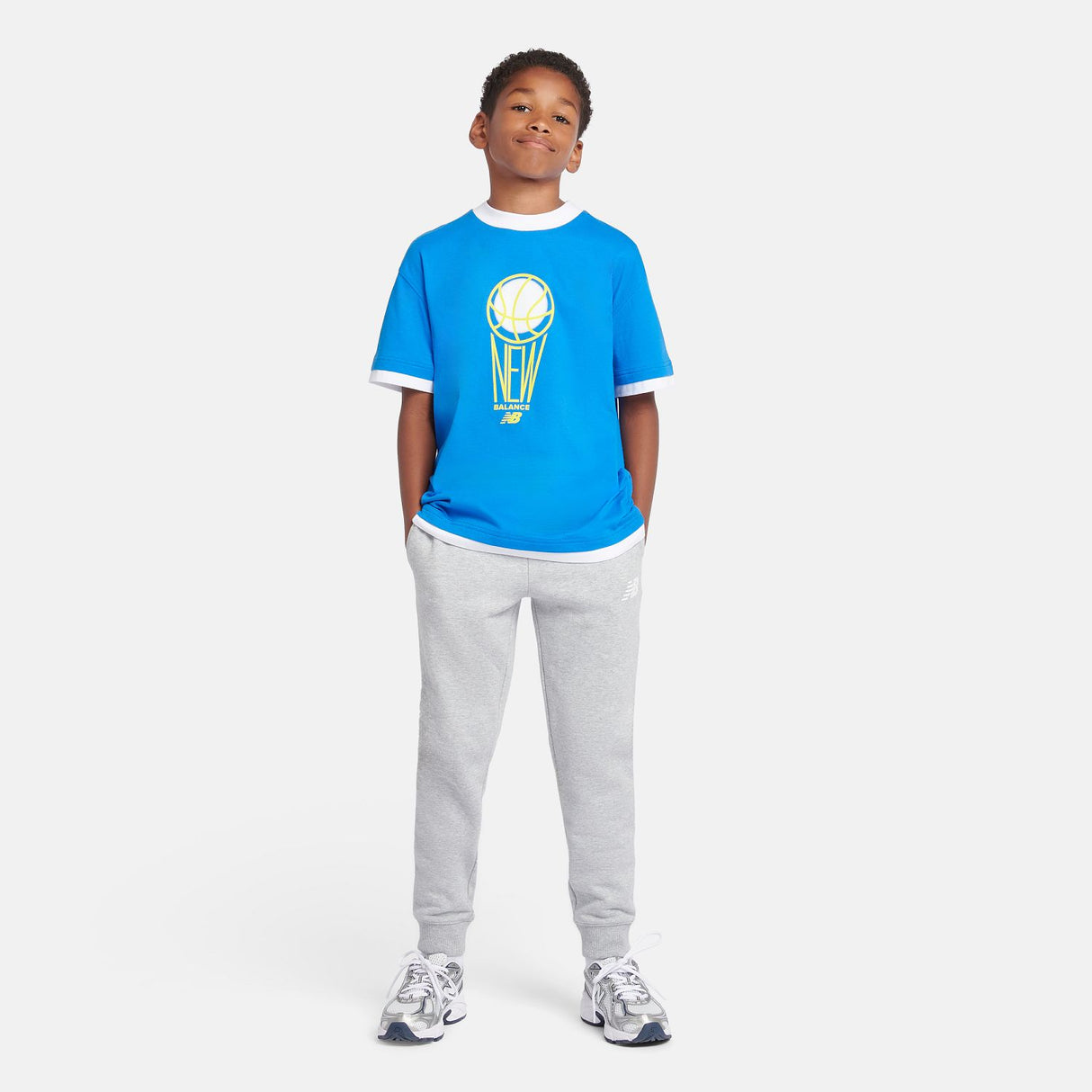 New Balance Youth Hoops Graphic T-Shirt-4