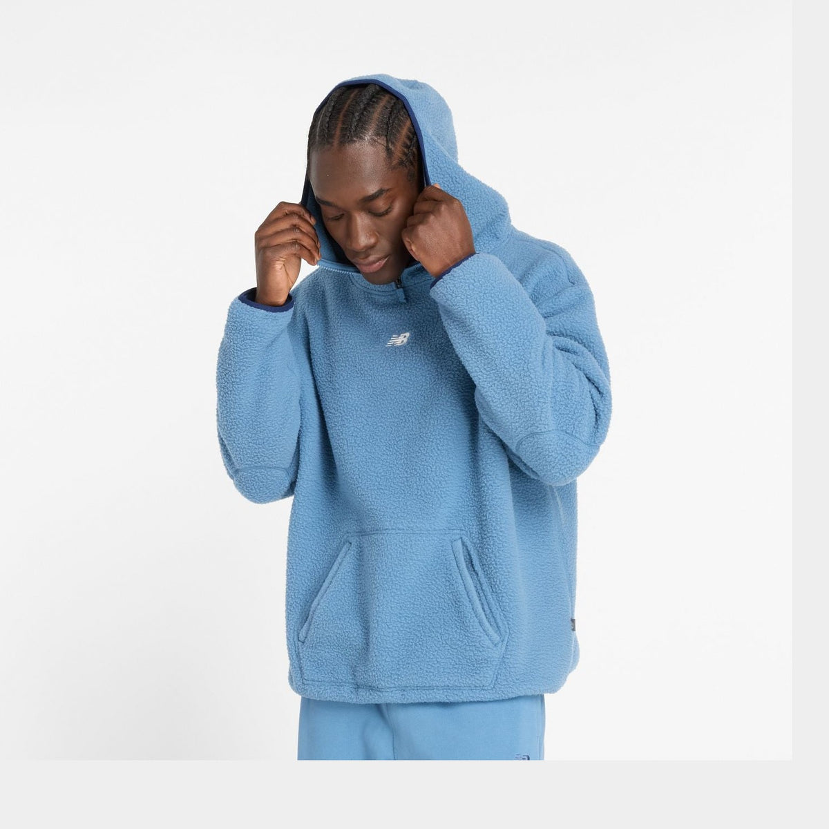 New Balance Men's Hoops Sherpa Top-2