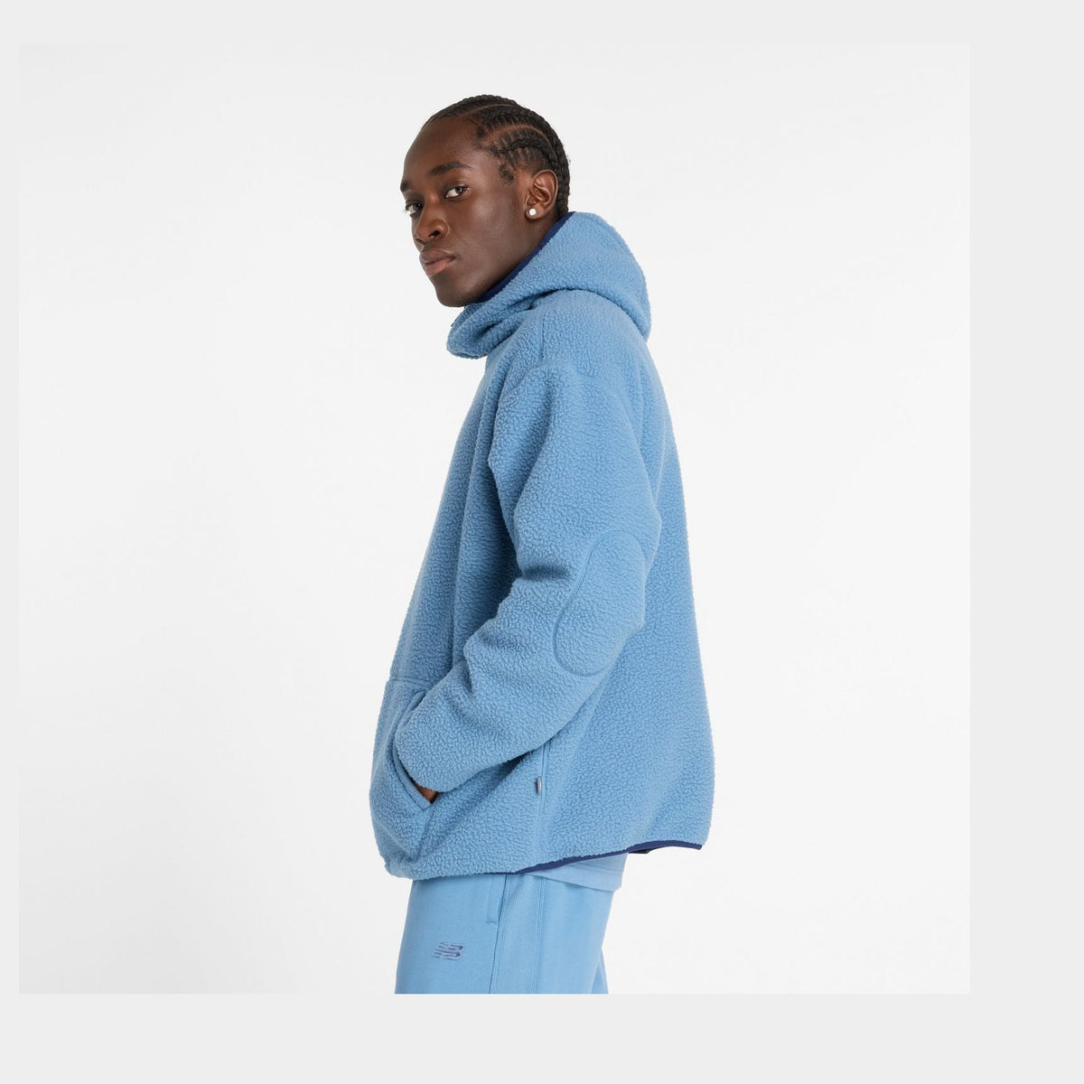New Balance Men's Hoops Sherpa Top-4