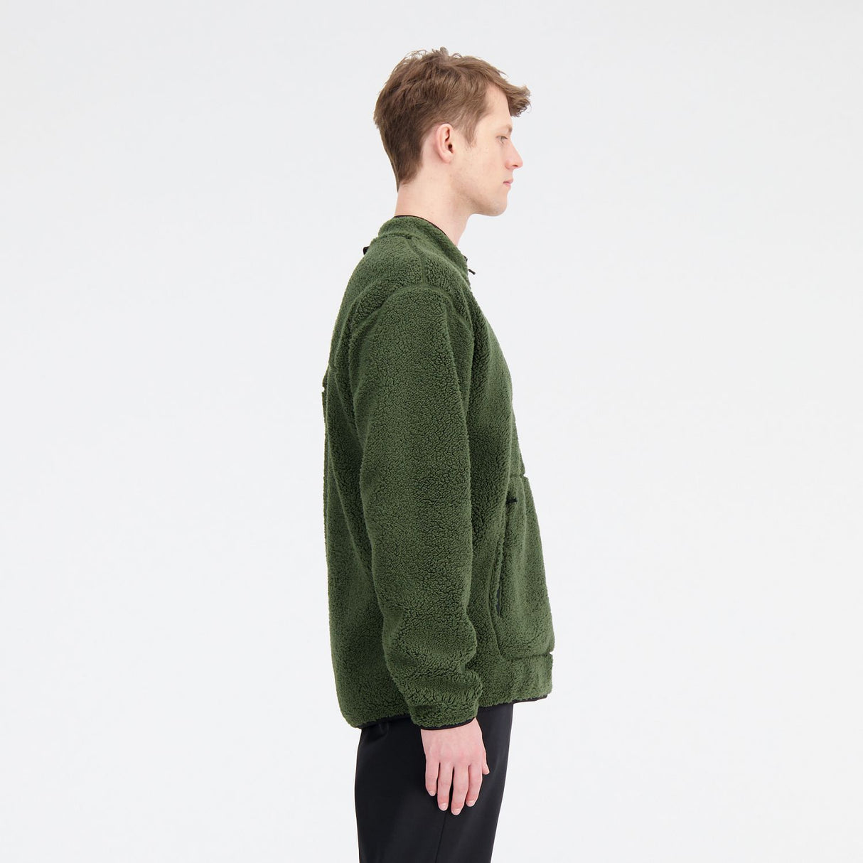 New Balance Men's R.W. Tech Sherpa Pullover-4