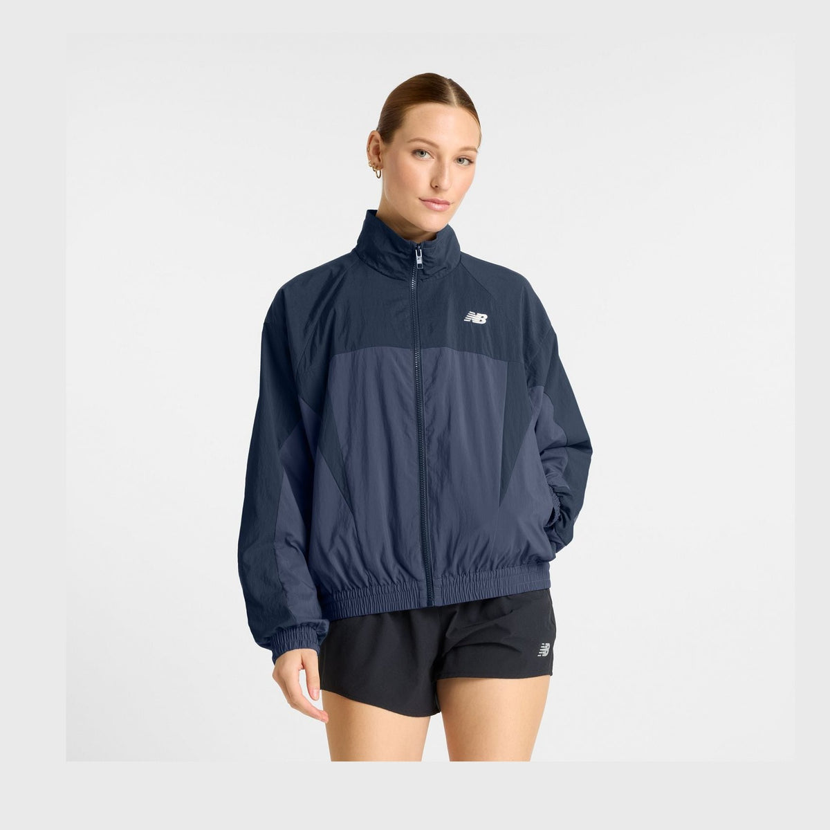 New Balance Women's Color Blocked Woven Jacket-1