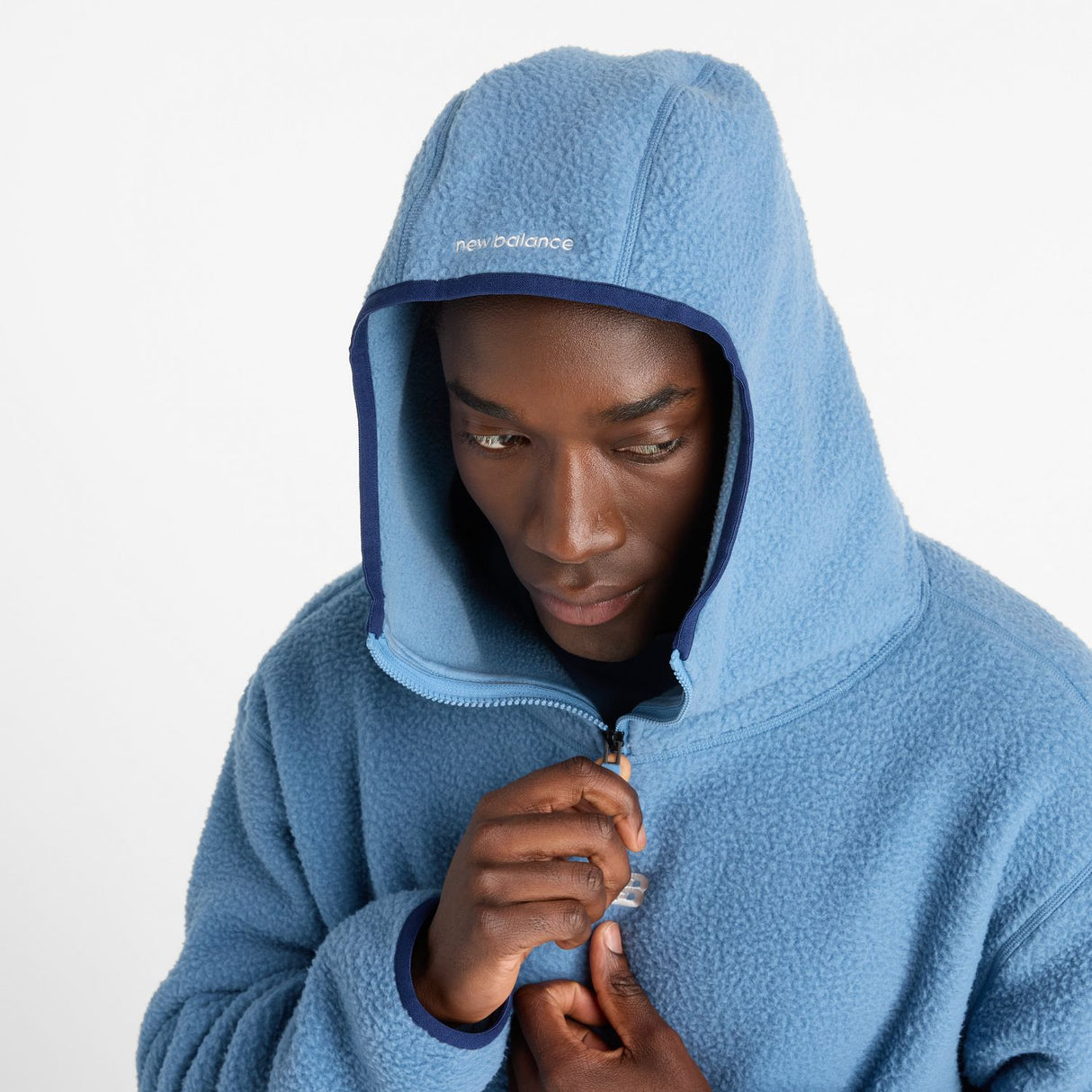 New Balance Men's Hoops Sherpa Top-9