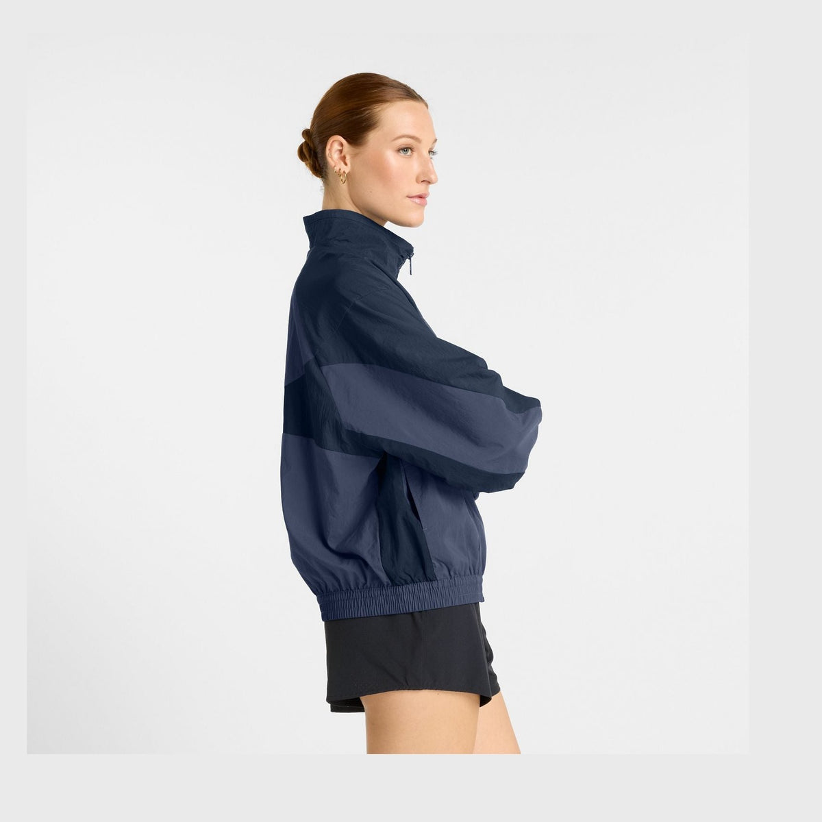 New Balance Women's Color Blocked Woven Jacket-2