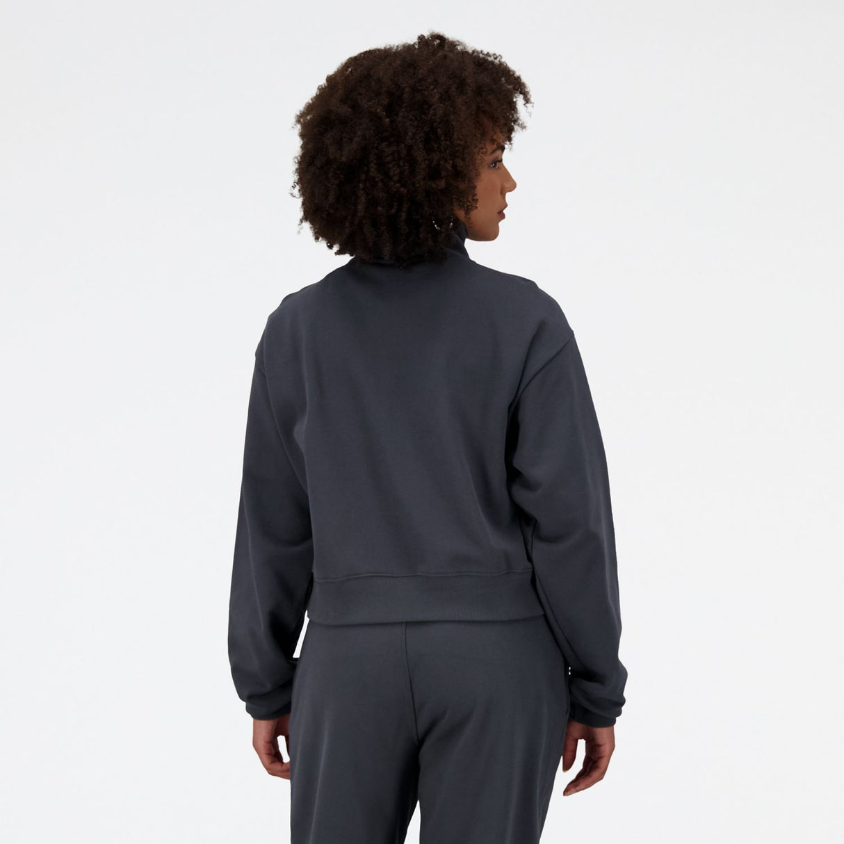 New Balance Women's Athletics Remastered French Terry 1/4 Zip-4