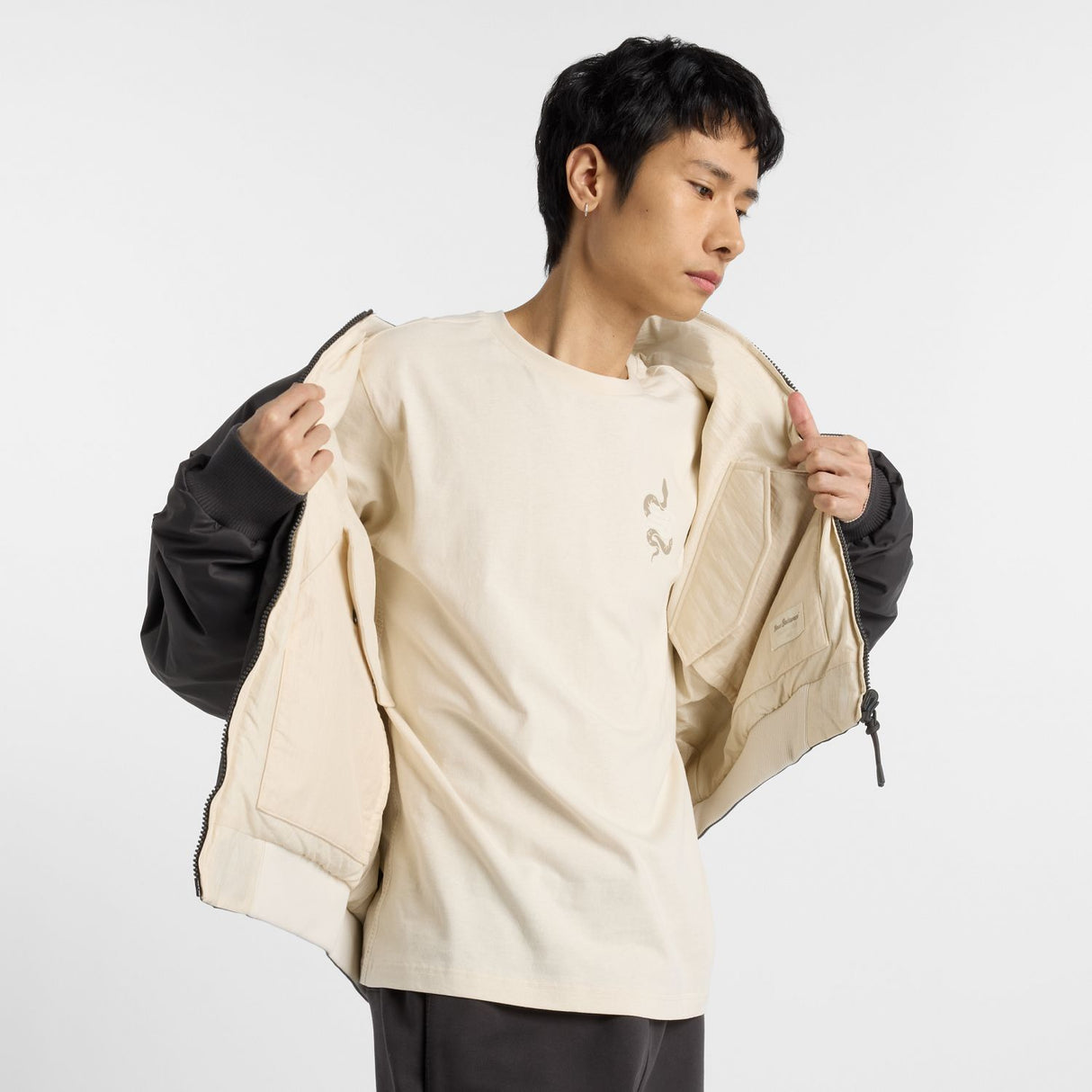 New Balance Men's NB X Lunar New Year Woven Bomber Jacket-9