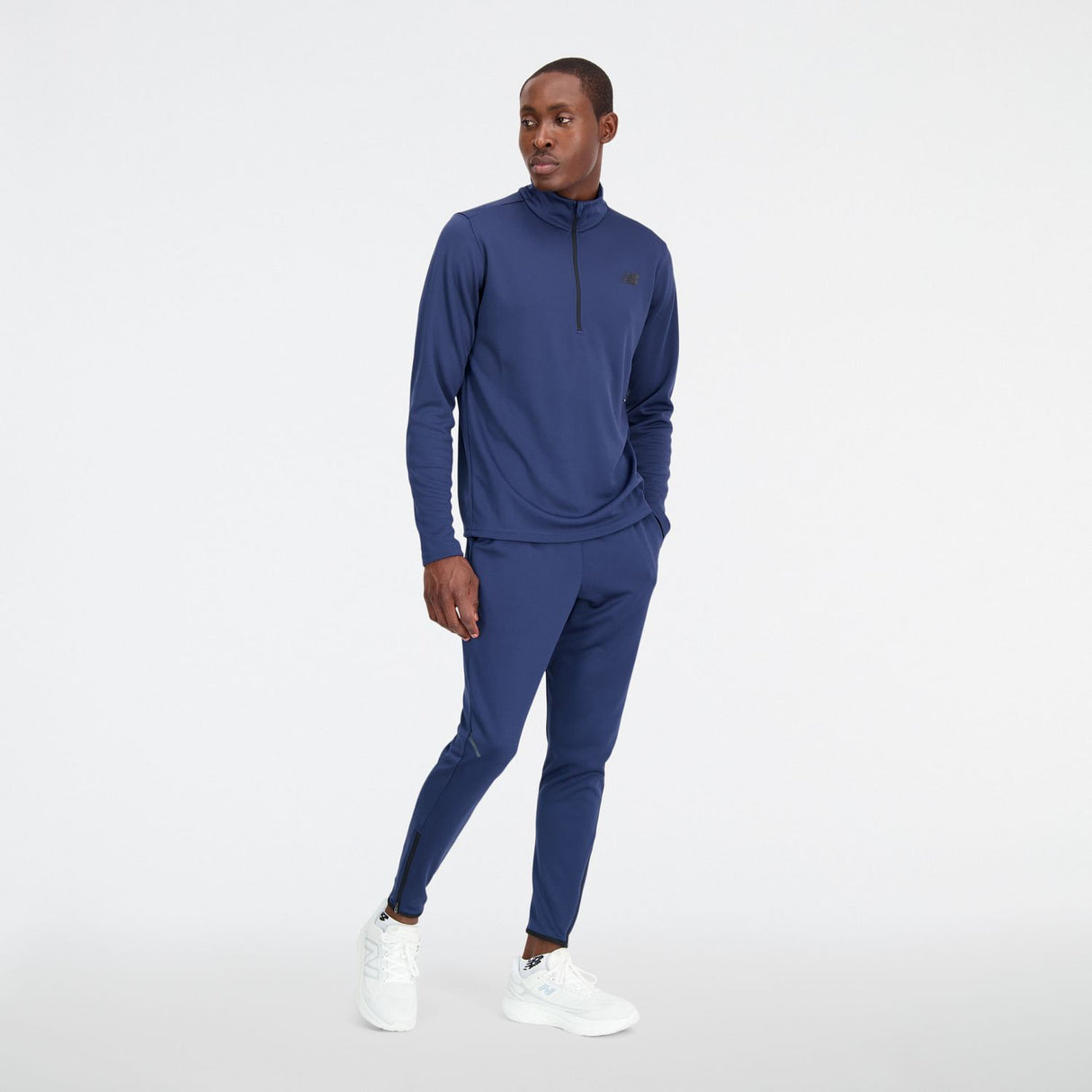 New Balance Men's Knit 1/4 Zip Pullover-2