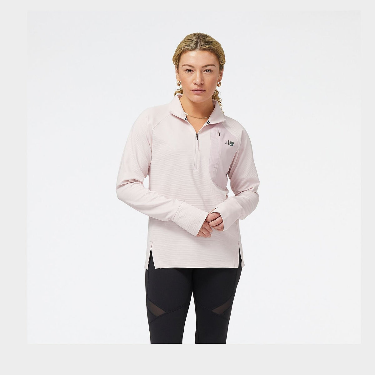 New Balance Women's Q Speed Shift 1/2 Zip-1