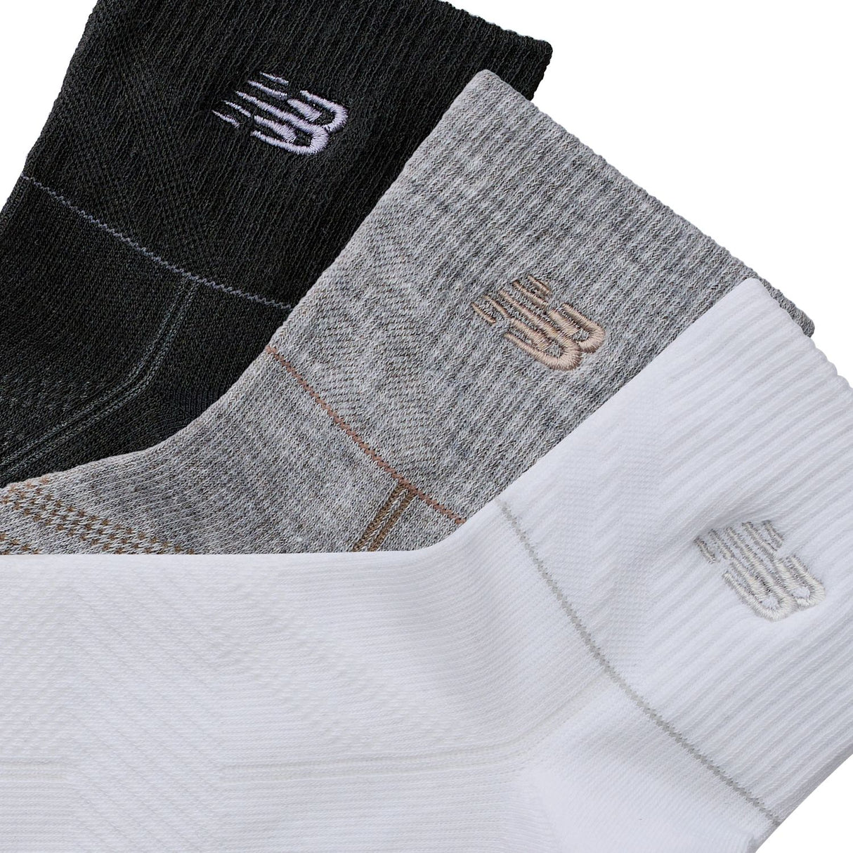 New Balance Running Repreve Ankle Socks 3 Pack-3