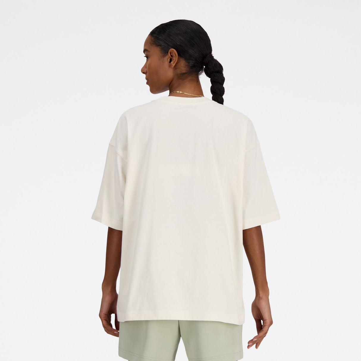 New Balance Women's Hyper Density Jersey Oversized T-Shirt-3
