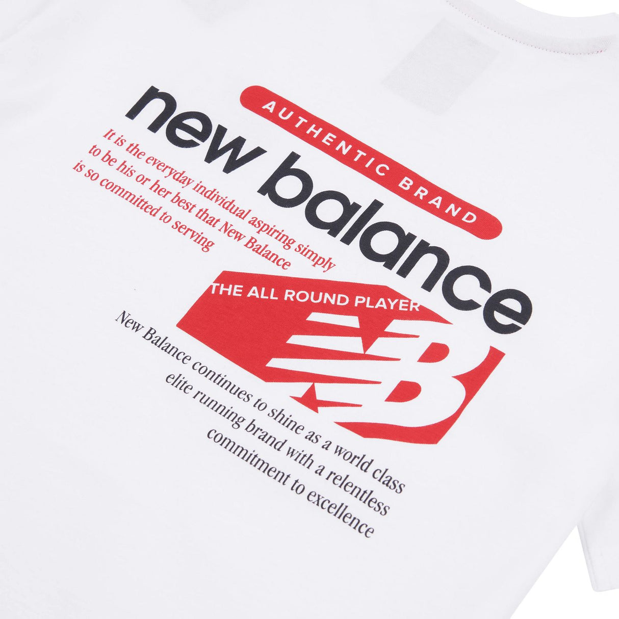 New Balance Youth Authentic Brand Tee-4