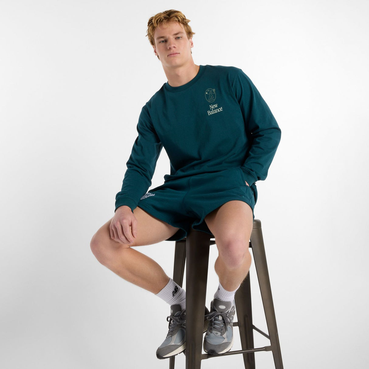 New Balance Men's X Debut Vase Long Sleeve-2