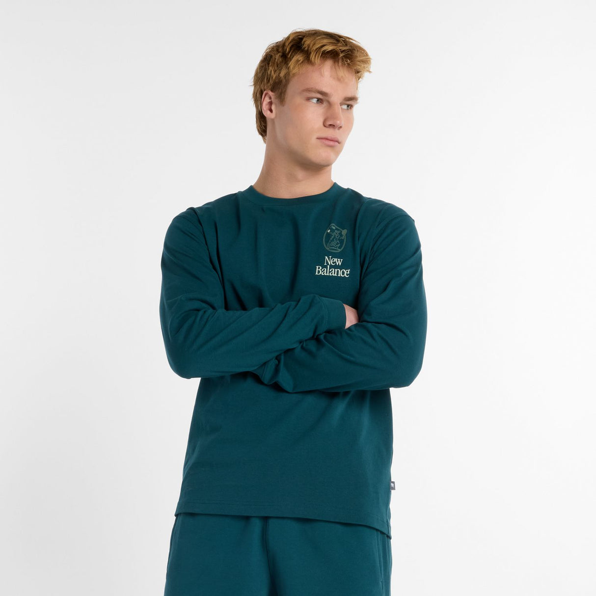 New Balance Men's X Debut Vase Long Sleeve-3