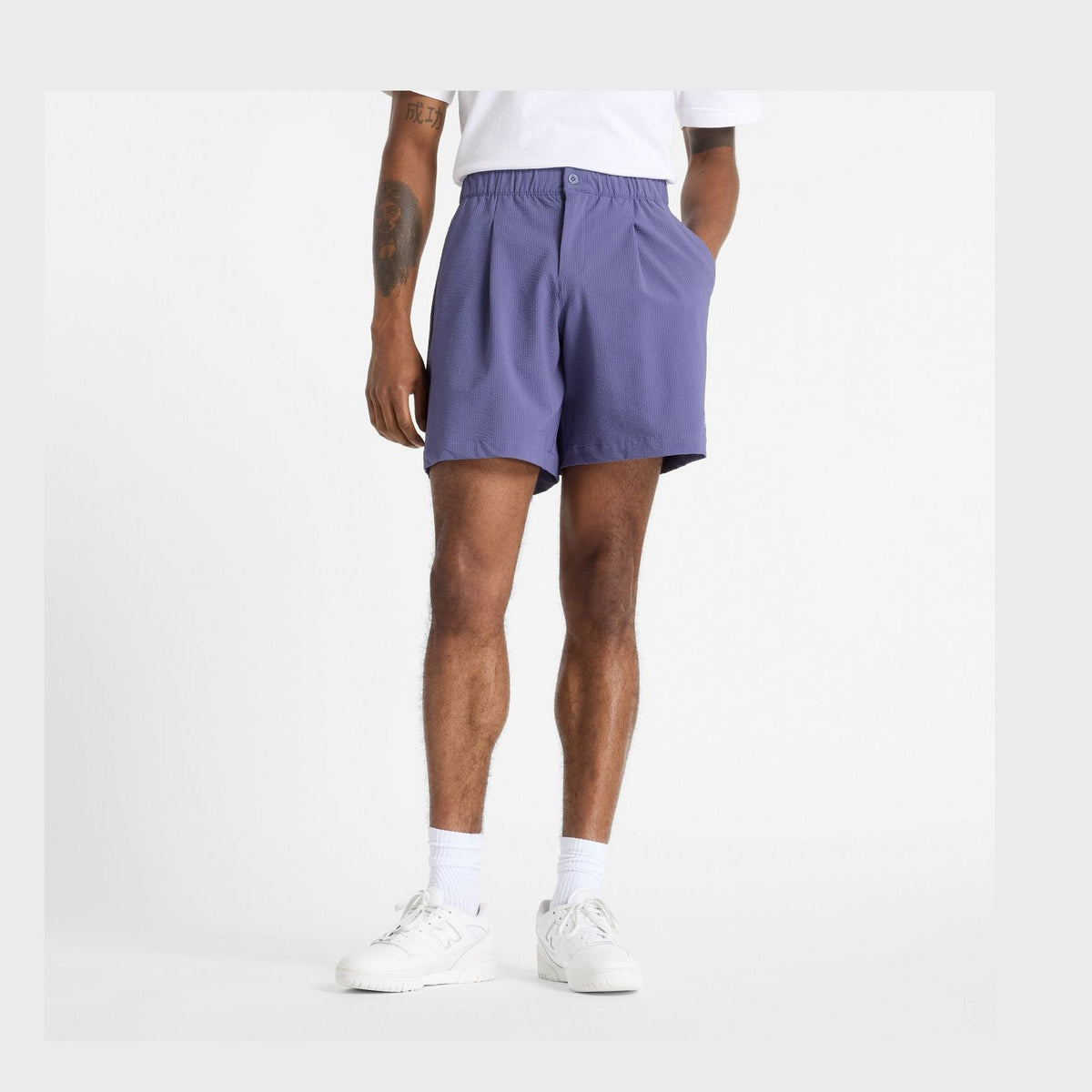 New Balance Men's Seersucker Short 7-1