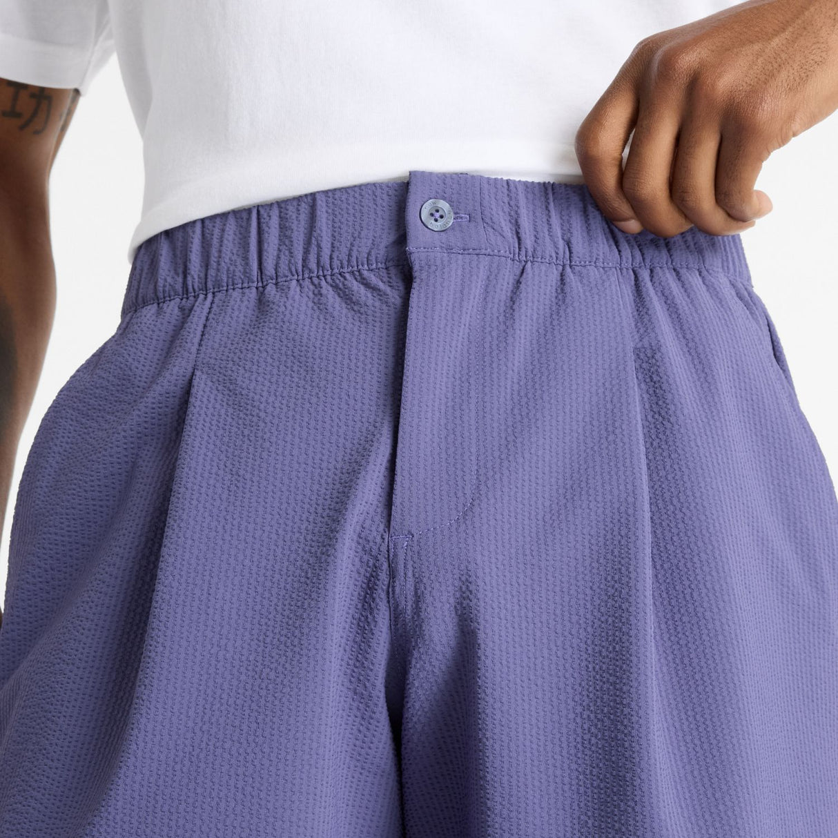 New Balance Men's Seersucker Short 7-4