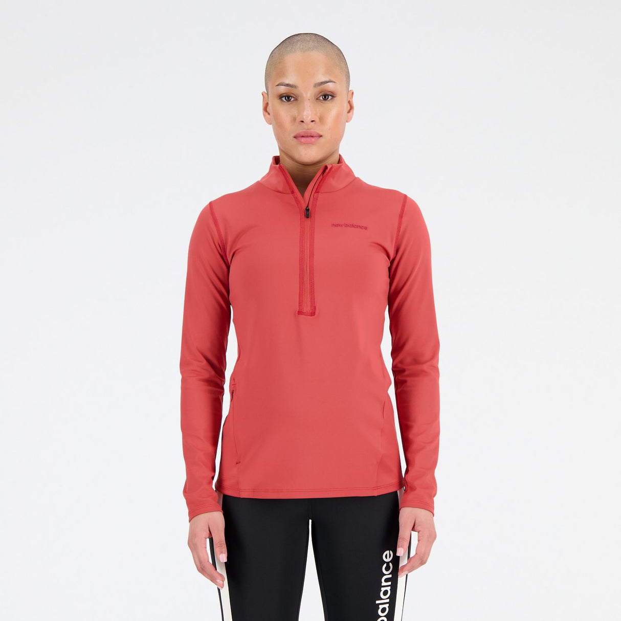 New Balance Women's Achiever Shape Shield 1/2 Zip-1