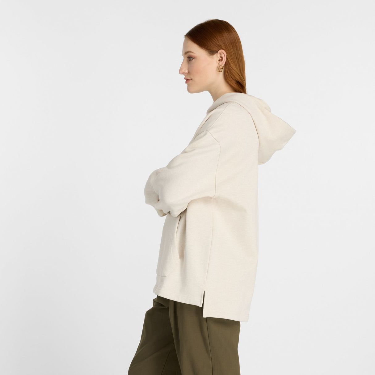 New Balance Women's Embossed Graphic Fleece Hoodie-8