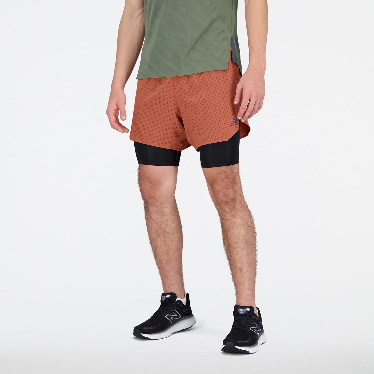 New Balance Men's Q Speed 5 Inch 2 in 1 Short-3