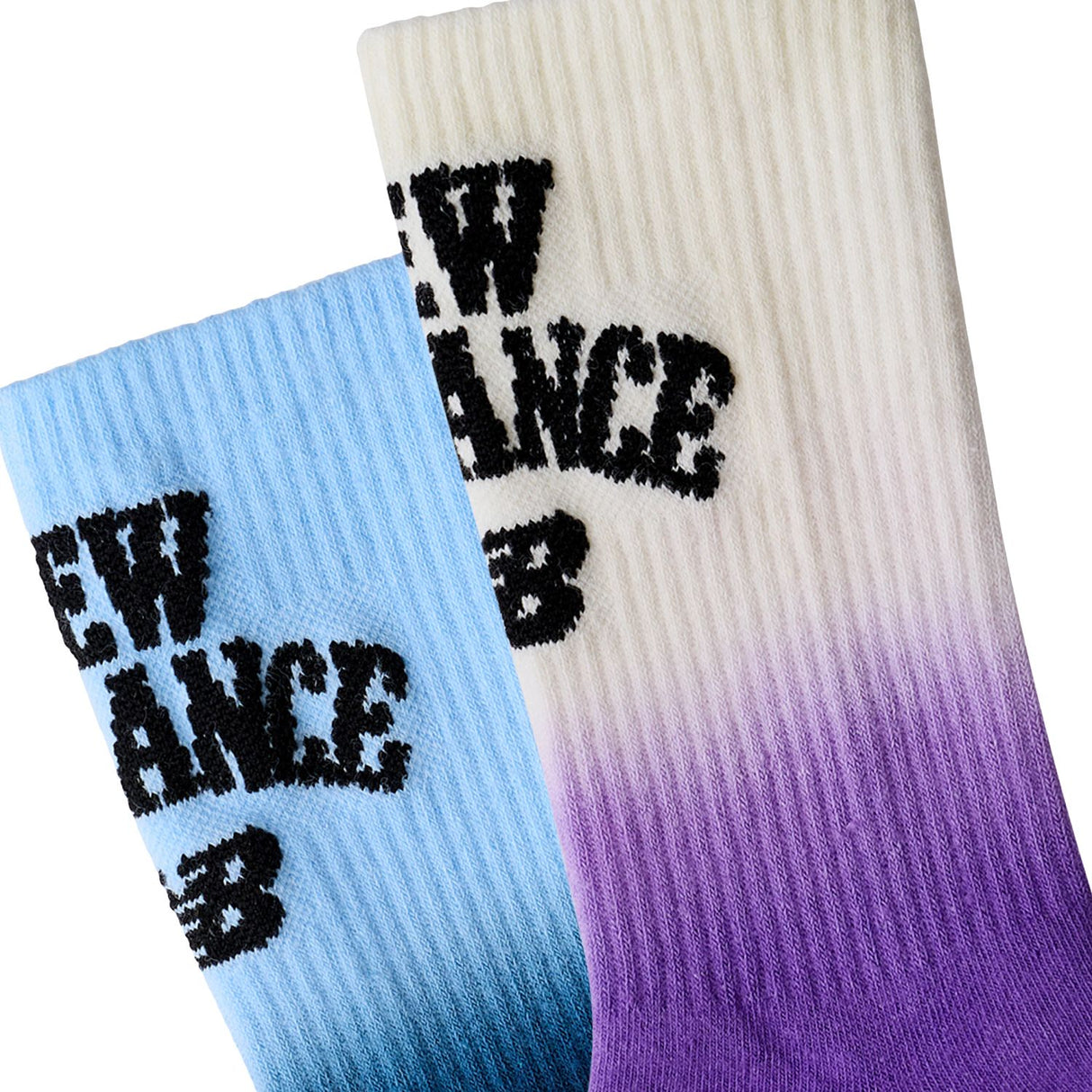 New Balance Youth Tie Dye Crew Socks 2 Pair-3
