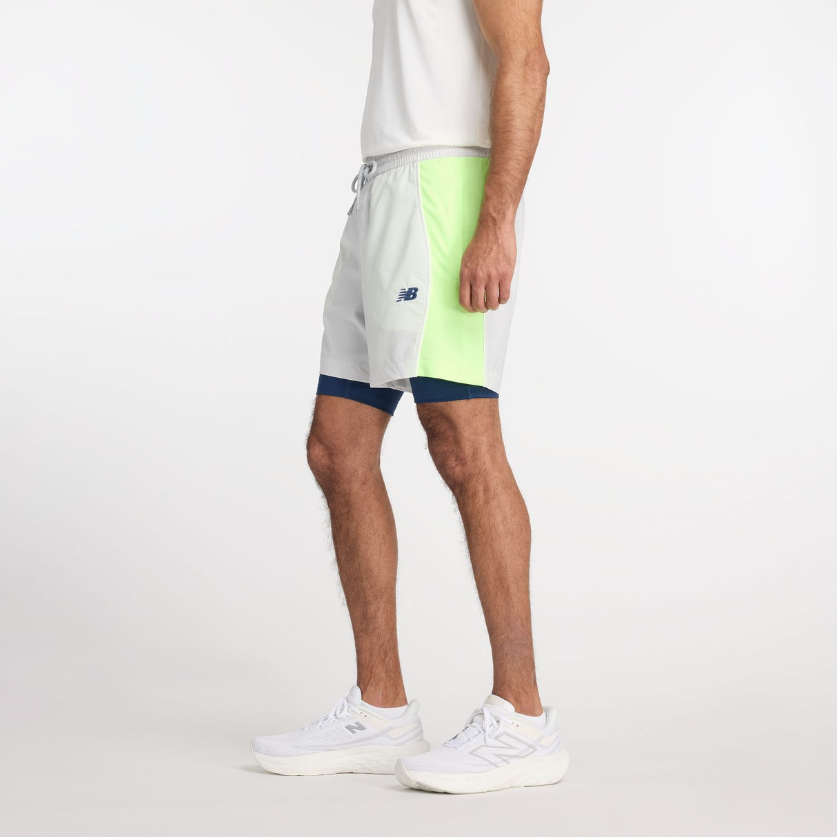 New Balance Men's Hoops On Court 2 in 1 Shorts-2