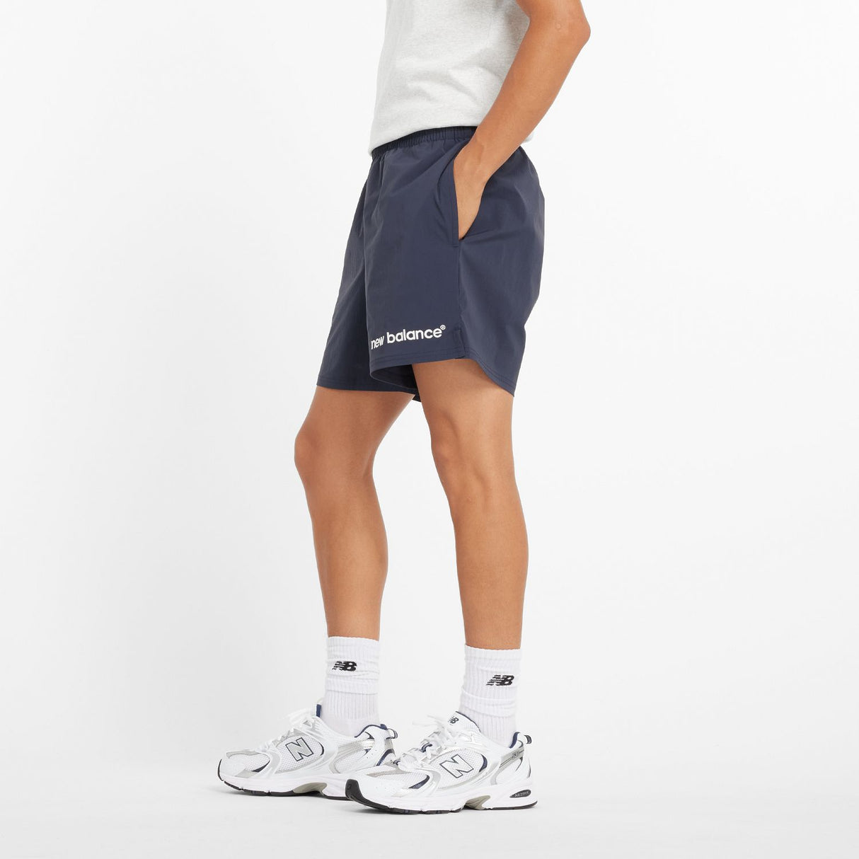 New Balance Men's Archive Stretch Woven Shorts-2