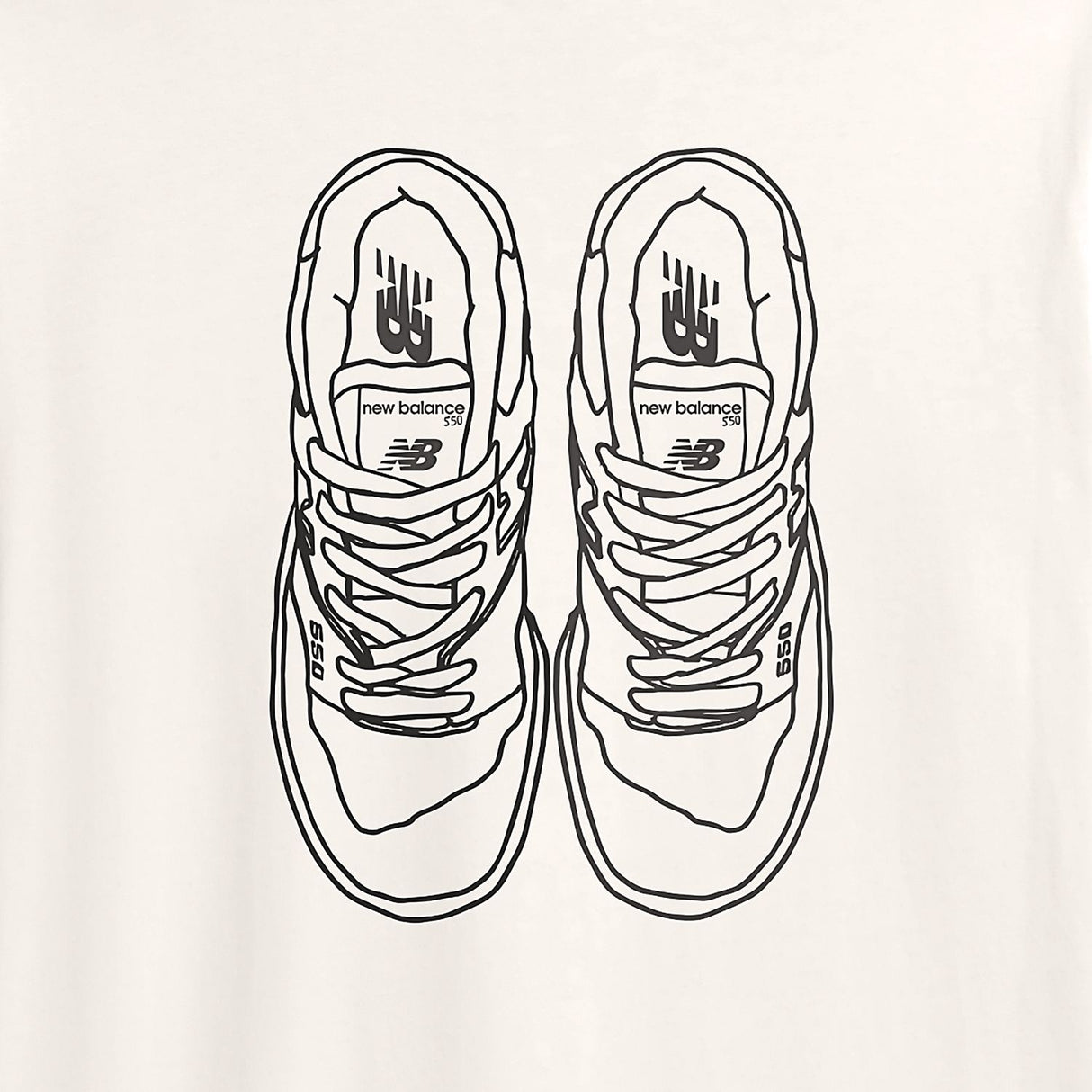 New Balance Men's 550 Sketch Graphic T-Shirt-3