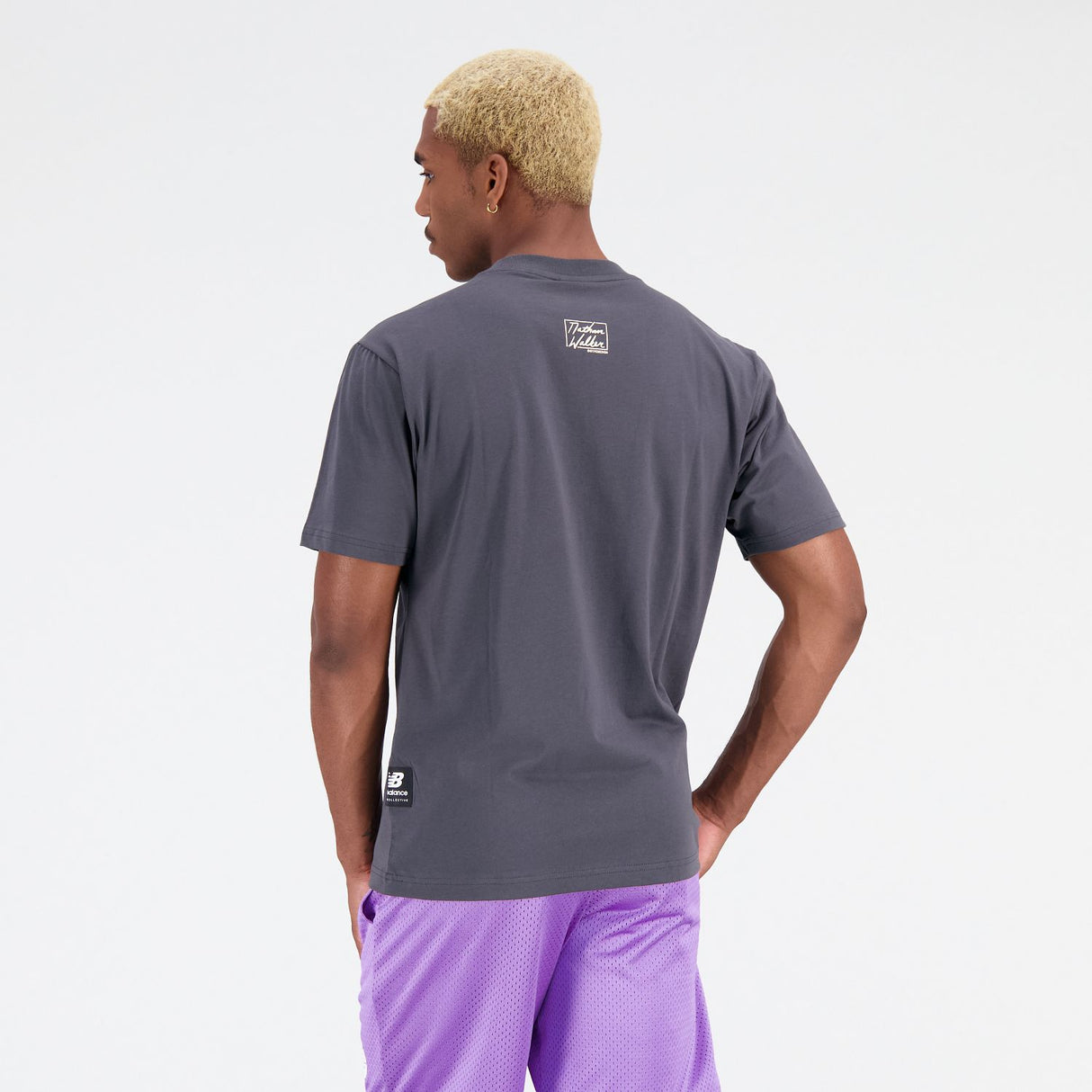 New Balance Men's Hoops Cotton Jersey Short Sleeve T-shirt-4