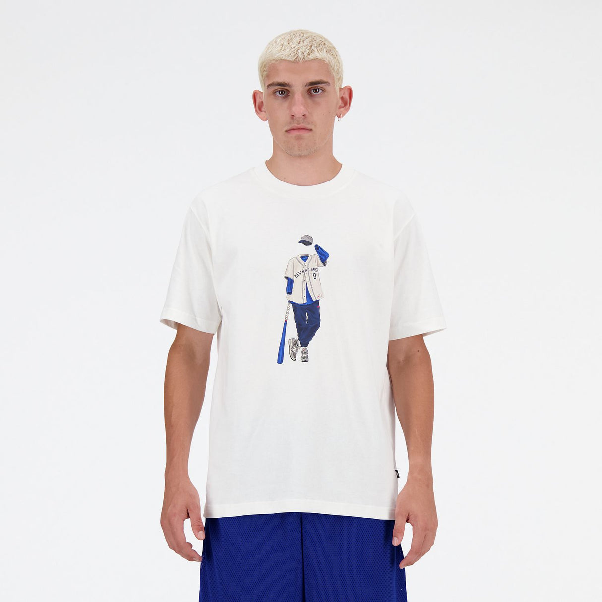 New Balance Men's Athletics Baseball T-Shirt-1