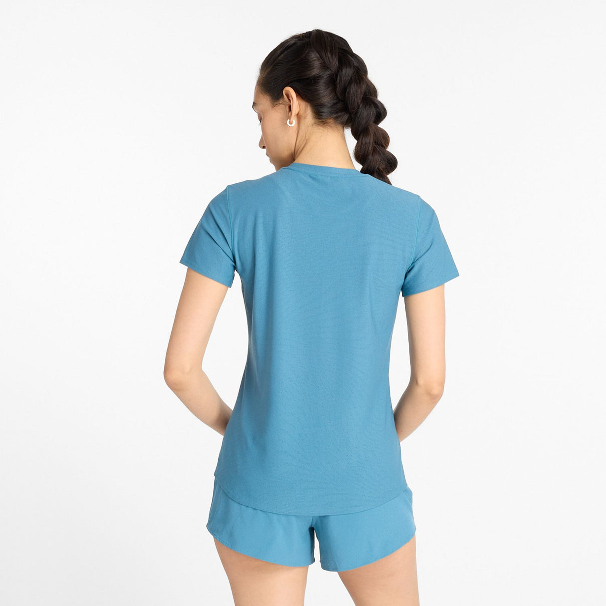 New Balance Women's Jacquard Slim T-Shirt-5