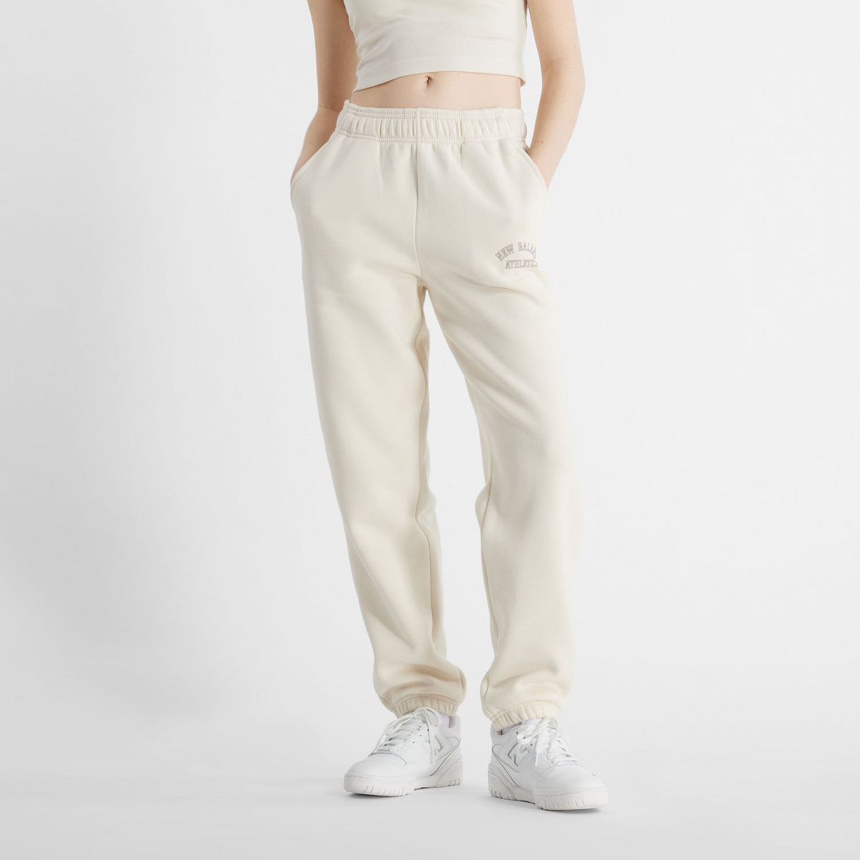 New Balance Women's Graphic Fleece Joggers-1