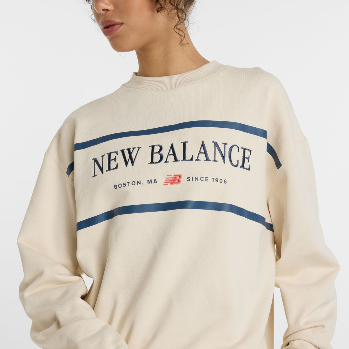 New Balance Women's Athletics Nautical Lobster Crew-4