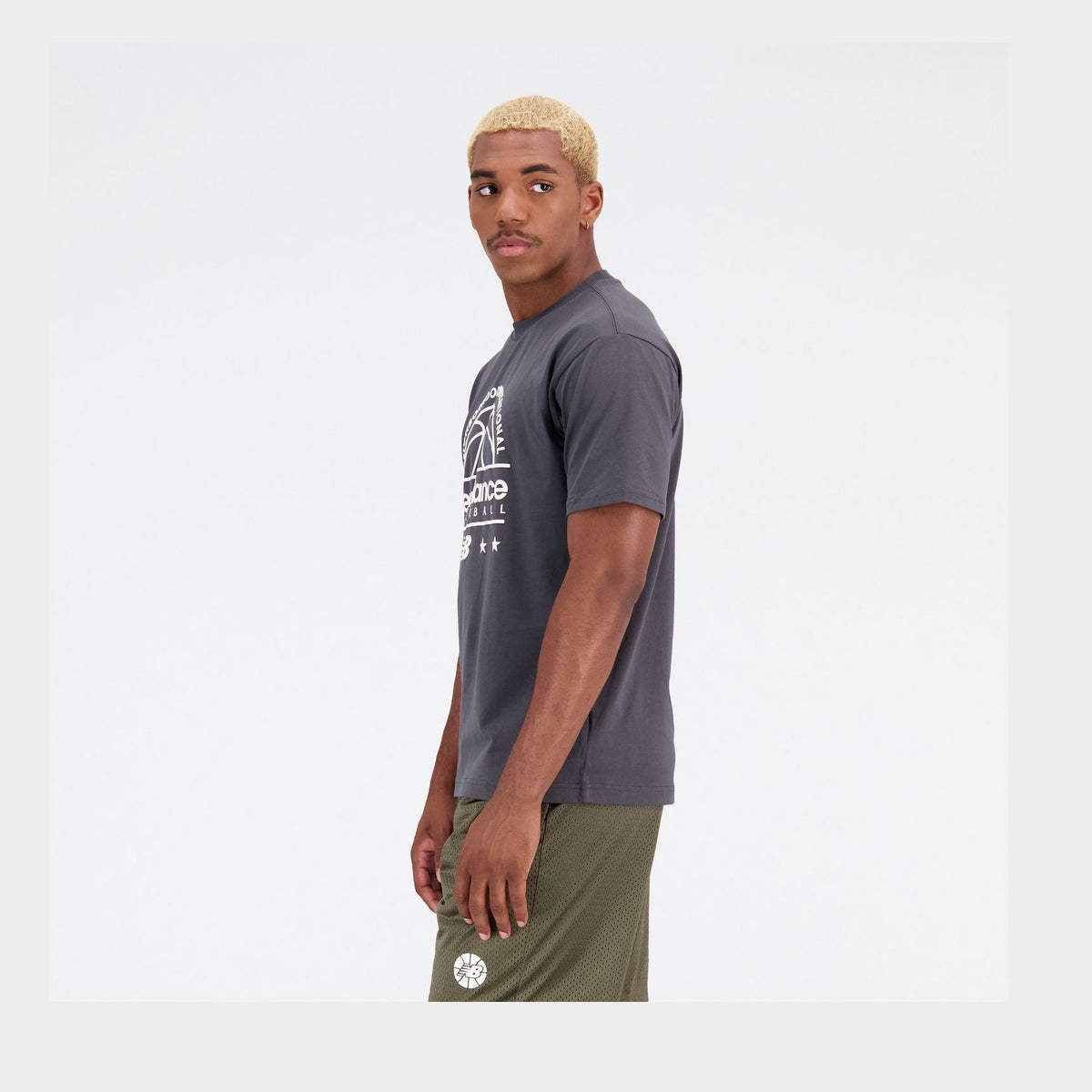 New Balance Men's Hoops Cotton Jersey Short Sleeve T-shirt-3