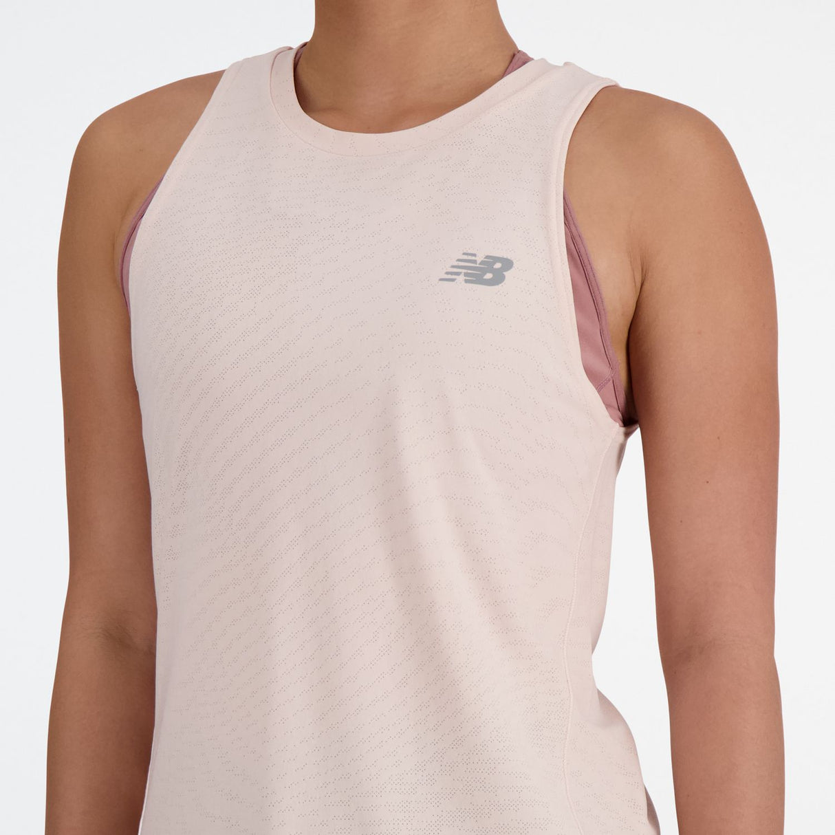New Balance Women's Jacquard Slim Tank-6