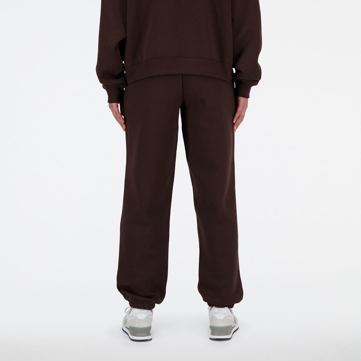 New Balance Women's Linear Heritage Brushed Back Fleece Sweatpants-3