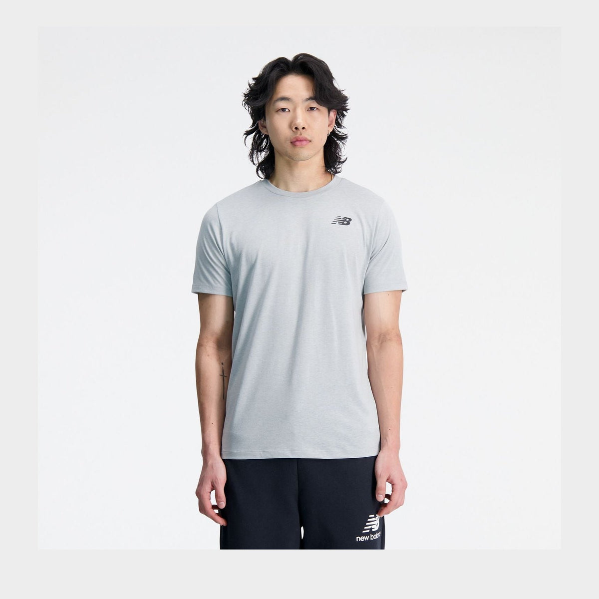 New Balance Men's Tenacity Heathertech T-Shirt-1