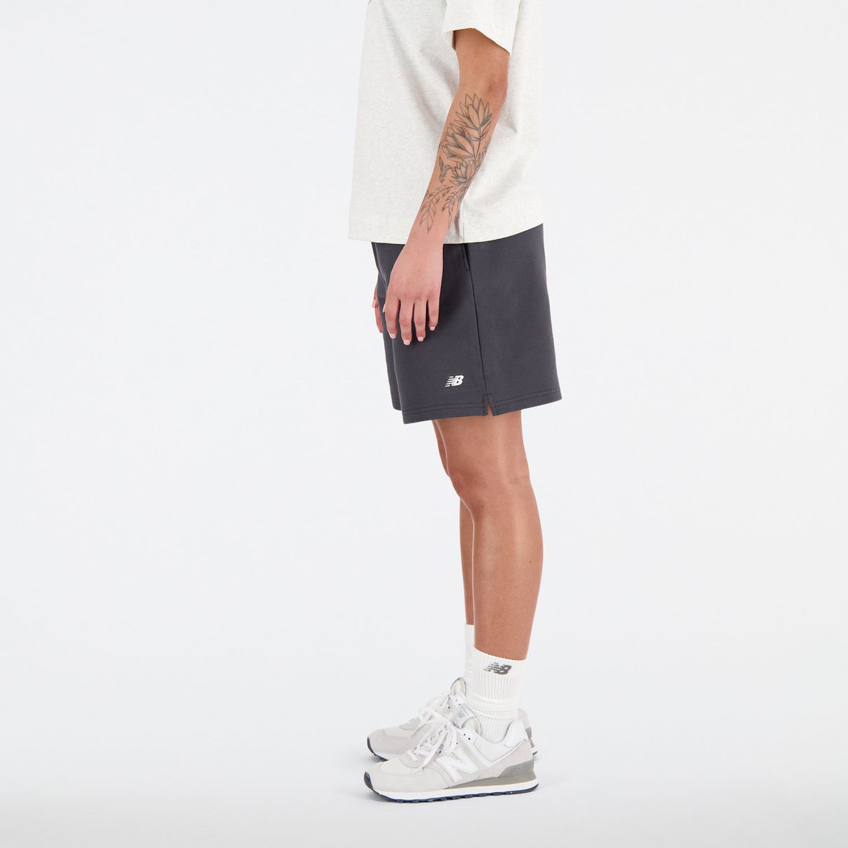 New Balance Women's Sport Essentials Premium French Terry Shorts-3